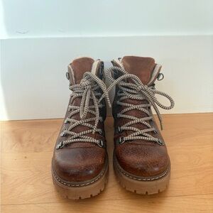 Angulus Brown Kids Hiking Boots